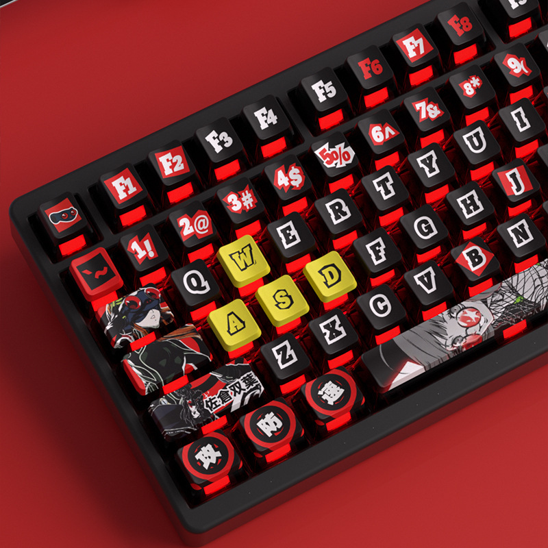 女神異聞錄 122鍵 五面熱昇華PBT鍵帽-ZUIHANG SHOP