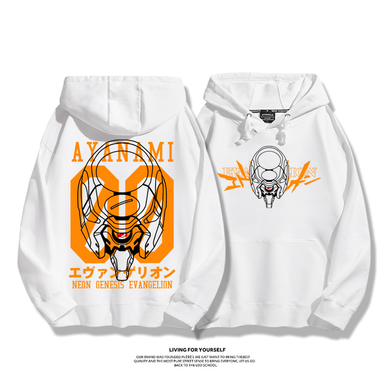 新世紀福音戰士新款 親子情侶男女款連帽衛衣-ZUIHANG SHOP