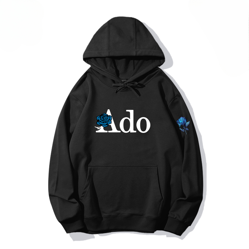 Ado歌手同人 寬鬆百搭 秋冬款 寬鬆連帽衛衣-ZUIHANG SHOP