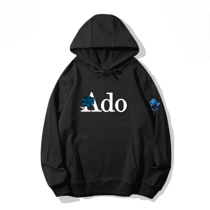 Ado歌手同人 寬鬆百搭 秋冬款 寬鬆連帽衛衣-ZUIHANG SHOP