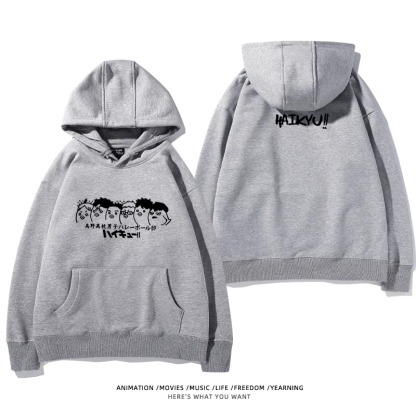 排球少年新款 親子情侶男女款連帽衛衣-ZUIHANG SHOP