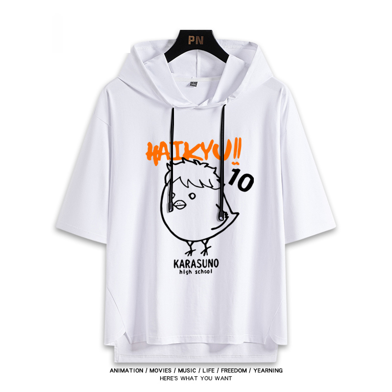 排球少年 連帽短袖T恤