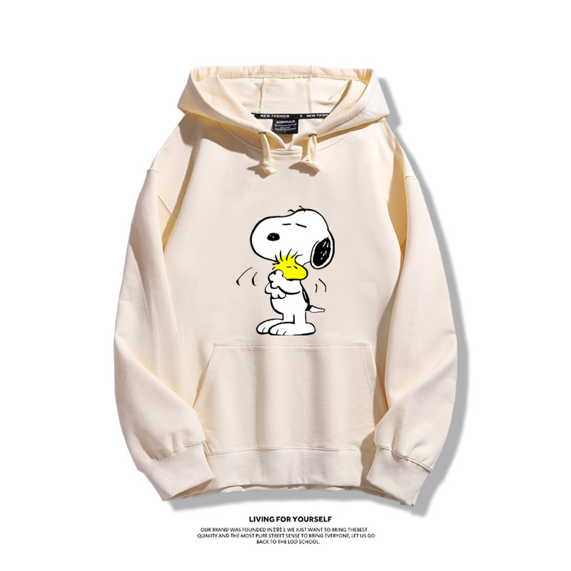 史努比 秋冬新款 親子情侶男女連帽衛衣