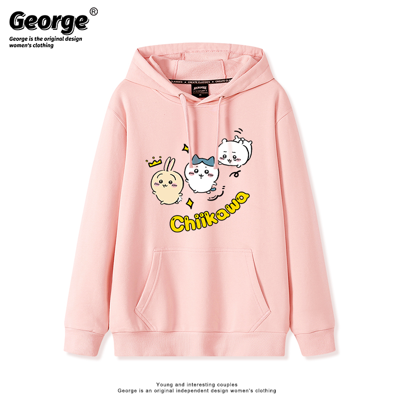 Chiikawa新款 親子情侶男女款連帽衛衣-ZUIHANG SHOP