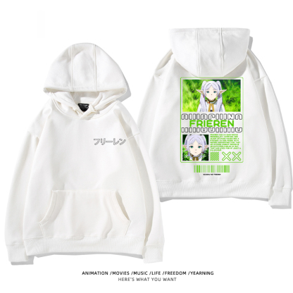 葬送的芙莉蓮新款 親子情侶男女款連帽衛衣-ZUIHANG SHOP