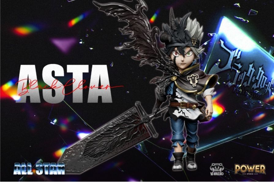 【預購】YZ 日漫全明星系列第三彈 黑色五葉草 半魔阿斯塔