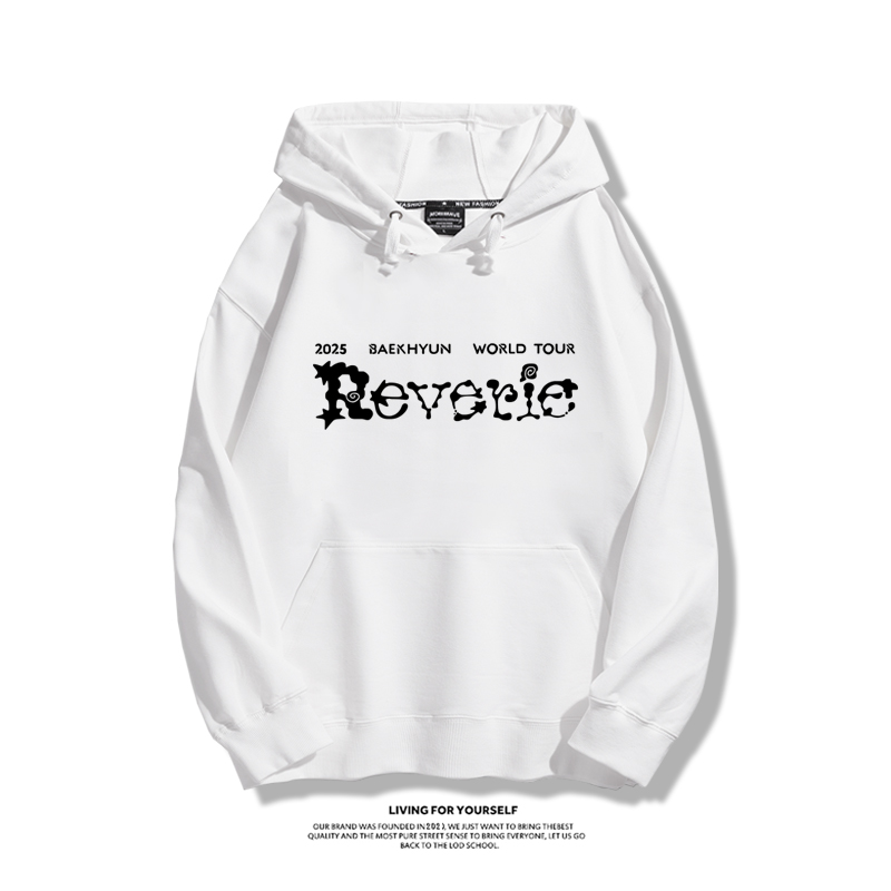 BAEKHYUN邊伯賢新款 親子情侶男女款連帽衛衣