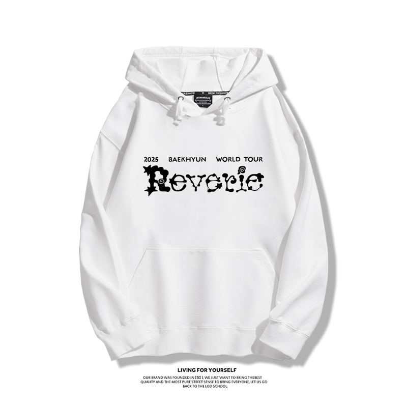 BAEKHYUN邊伯賢新款 親子情侶男女款連帽衛衣