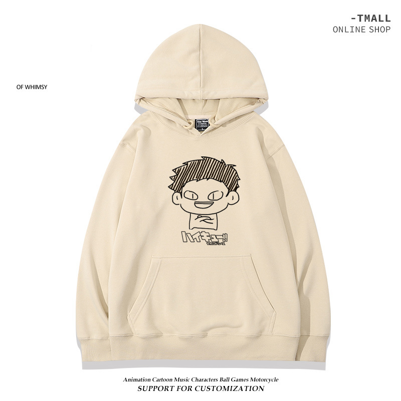 排球少年新款 親子情侶男女款連帽衛衣-ZUIHANG SHOP