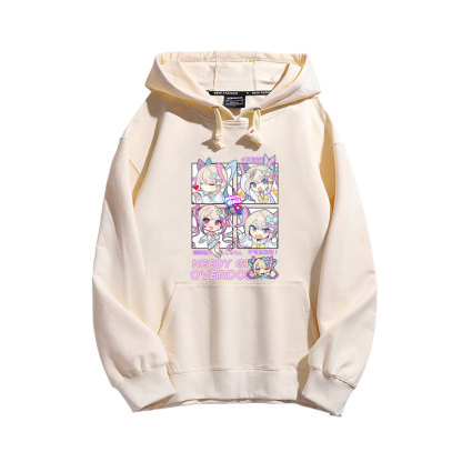 主播女孩重度依賴新款 親子情侶男女款連帽衛衣-ZUIHANG SHOP