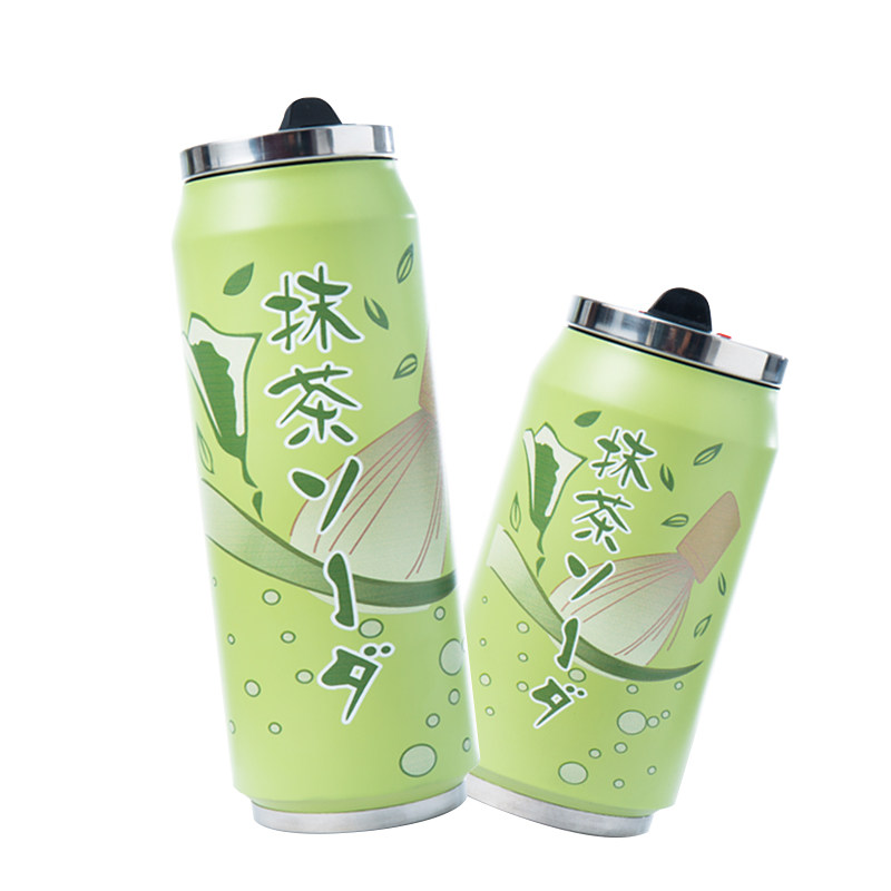 五等分的花嫁周邊新娘中野三玖抹茶水杯二次元動漫蘇打水保溫杯子