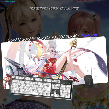 生死格鬥系列 超大鎖邊主題桌墊 布質滑鼠墊