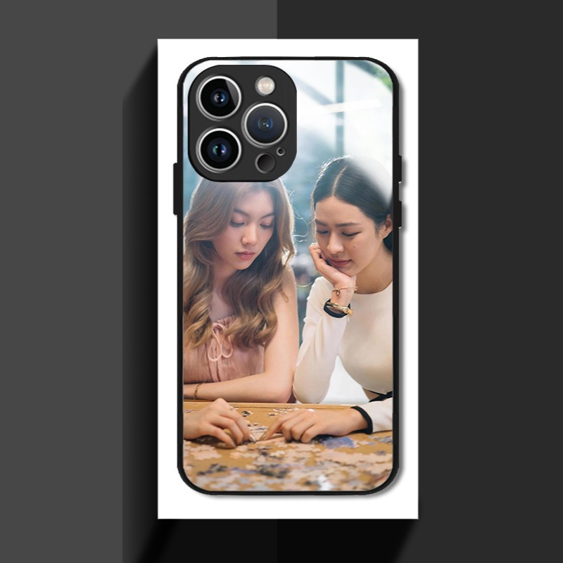 LINGORM 新款高清全包防摔玻璃殼