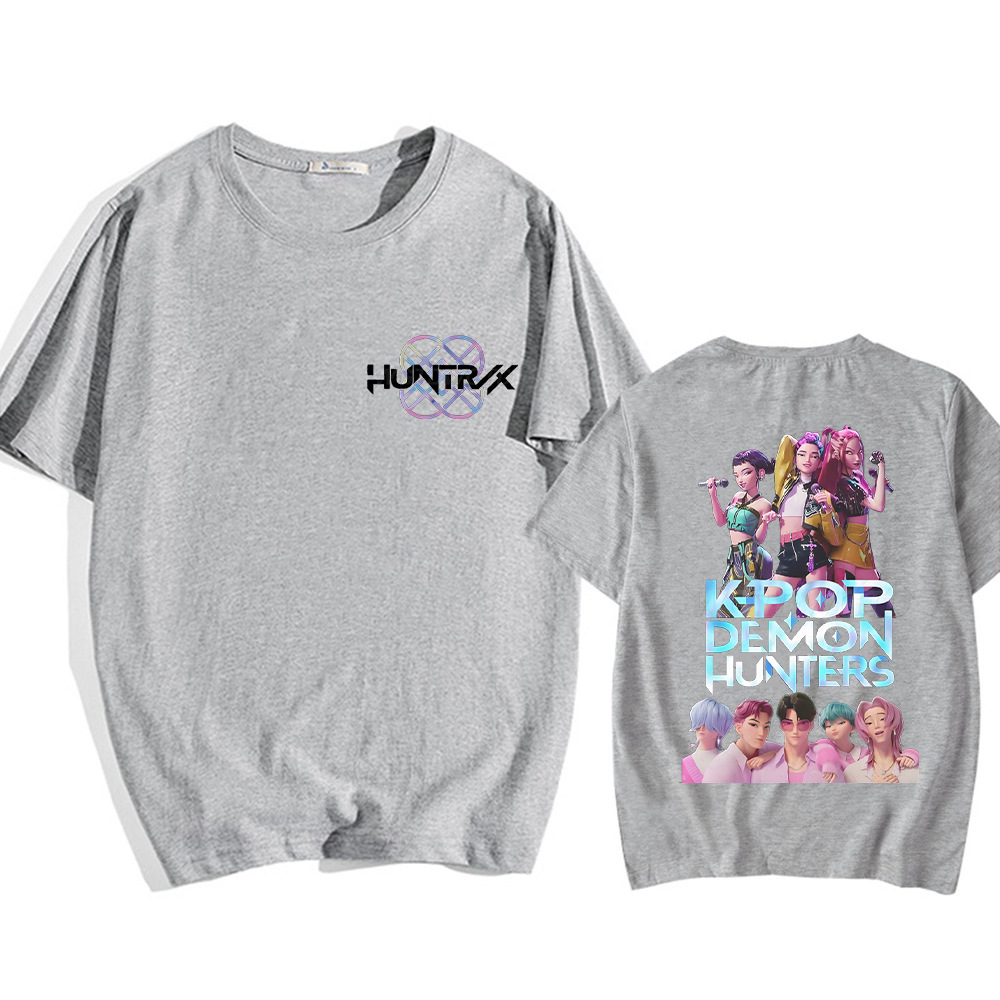 KPop Demon Hunters 獵魔女團印花短袖T恤-ZUIHANG SHOP