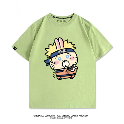 Chiikawa 2025親子情侶男女同款 印花短袖T恤