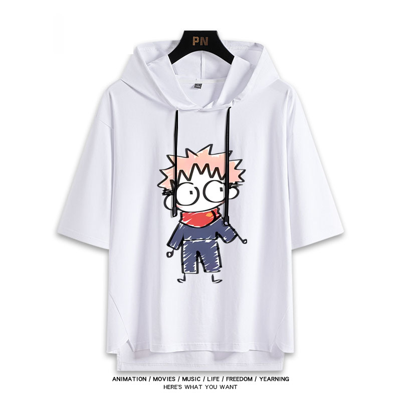 咒術迴戰 連帽短袖T恤-ZUIHANG SHOP