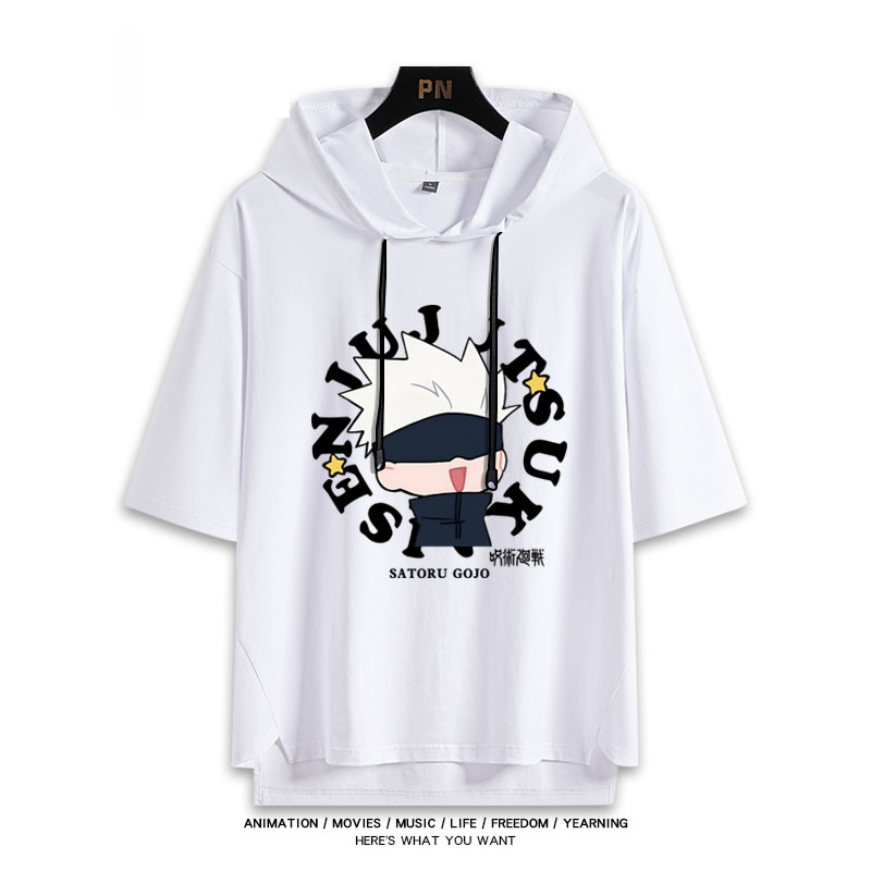 咒術迴戰 連帽短袖T恤