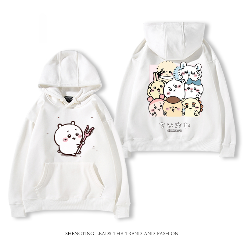 Chiikawa新款 親子情侶男女款連帽衛衣-ZUIHANG SHOP