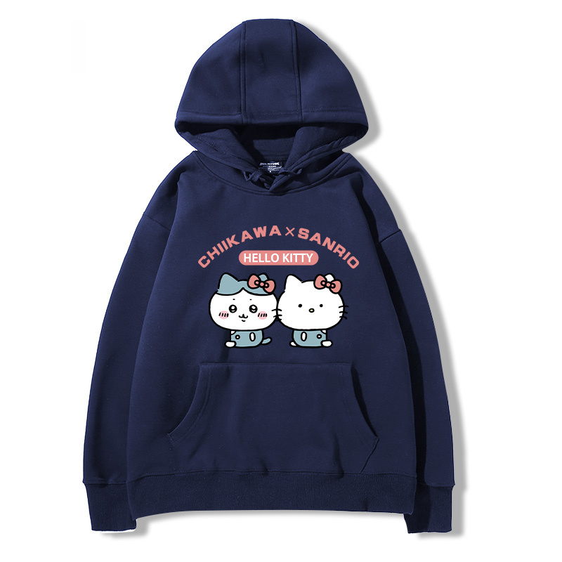 chiikawa吉伊卡哇聯名三麗歐新款 親子情侶男女款連帽衛衣-ZUIHANG SHOP