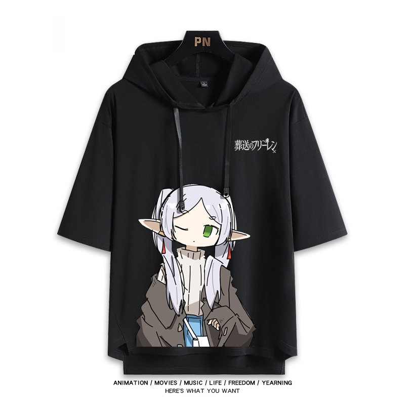 葬送的芙莉蓮 連帽短袖T恤-ZUIHANG SHOP