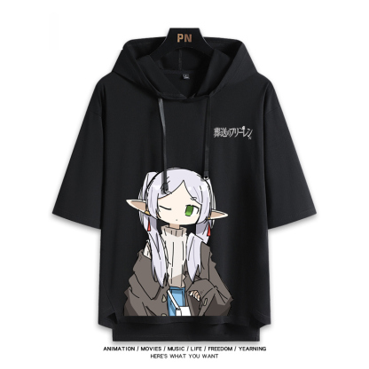 葬送的芙莉蓮 連帽短袖T恤-ZUIHANG SHOP