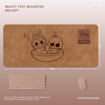 labubu拉布布 主題桌墊 布質滑鼠墊-ZUIHANG SHOP