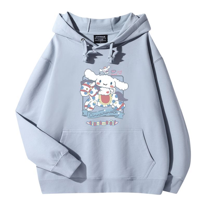 大耳狗新款 親子情侶男女款連帽衛衣