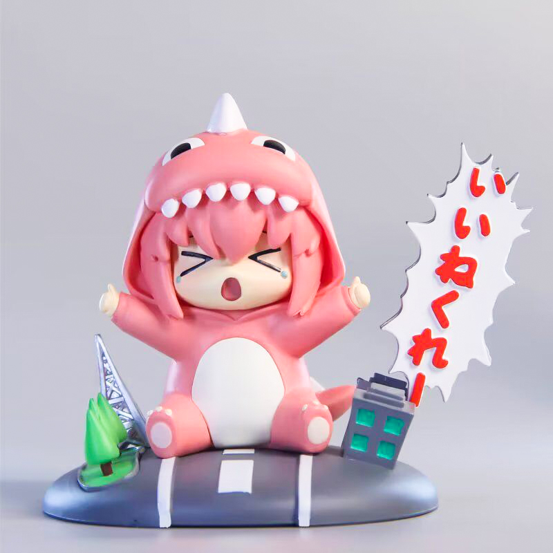 孤獨搖滾 恐龍服 波奇醬 Q版怪獸模型-ZUIHANG SHOP