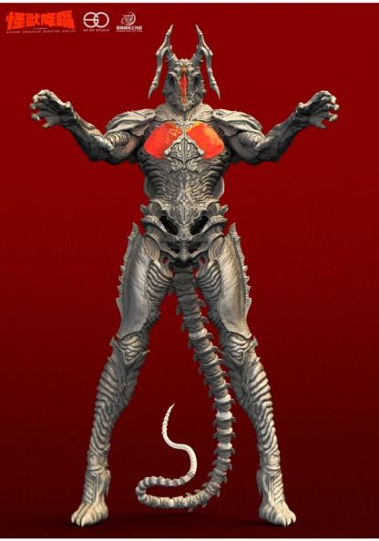 【預購】乘風工作室 怪獸降臨50再造怪獸系列 《宇宙暴龍祖頓》GK白膜