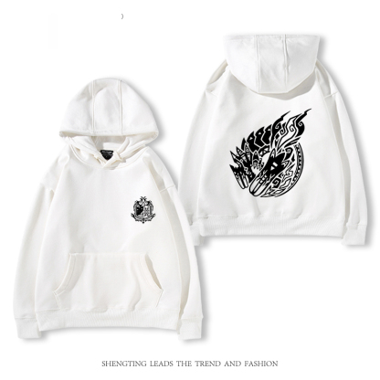 Monster Hunter Rise魔物獵人新款 親子情侶男女款連帽衛衣-ZUIHANG SHOP