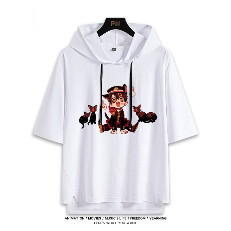 地縛少年花子君  連帽短袖T恤-ZUIHANG SHOP