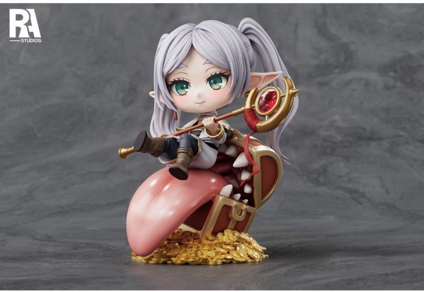 【預購】RA studio Q版冬裝芙莉蓮寶箱招財 桌擺