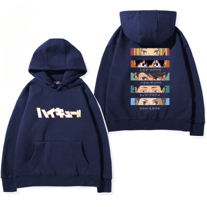 排球少年新款 親子情侶男女款連帽衛衣-ZUIHANG SHOP