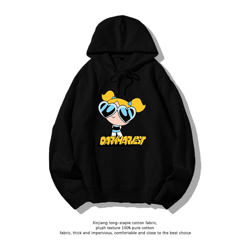 飛天小女警新款 親子情侶男女款連帽衛衣-ZUIHANG SHOP