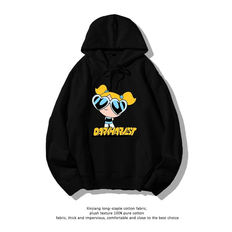 飛天小女警新款 親子情侶男女款連帽衛衣-ZUIHANG SHOP