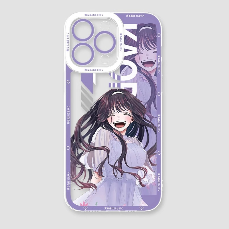 薰香花朵凜然綻放天使眼透明防摔軟殼-ZUIHANG SHOP