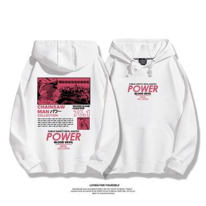 鏈鋸人 2025秋冬新款 親子情侶男女連帽衛衣-ZUIHANG SHOP