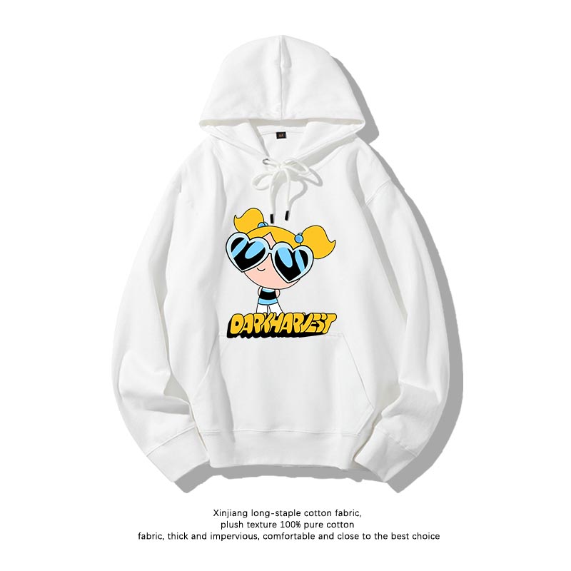 飛天小女警新款 親子情侶男女款連帽衛衣-ZUIHANG SHOP