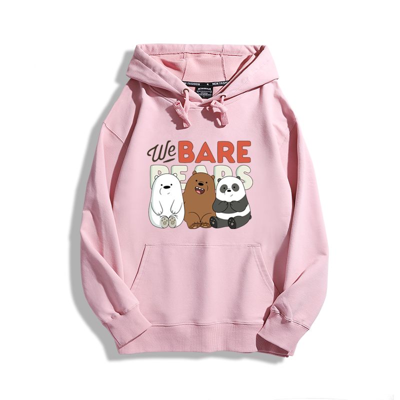 咱們三只裸熊聯名nasa新款 親子情侶男女款連帽衛衣-ZUIHANG SHOP