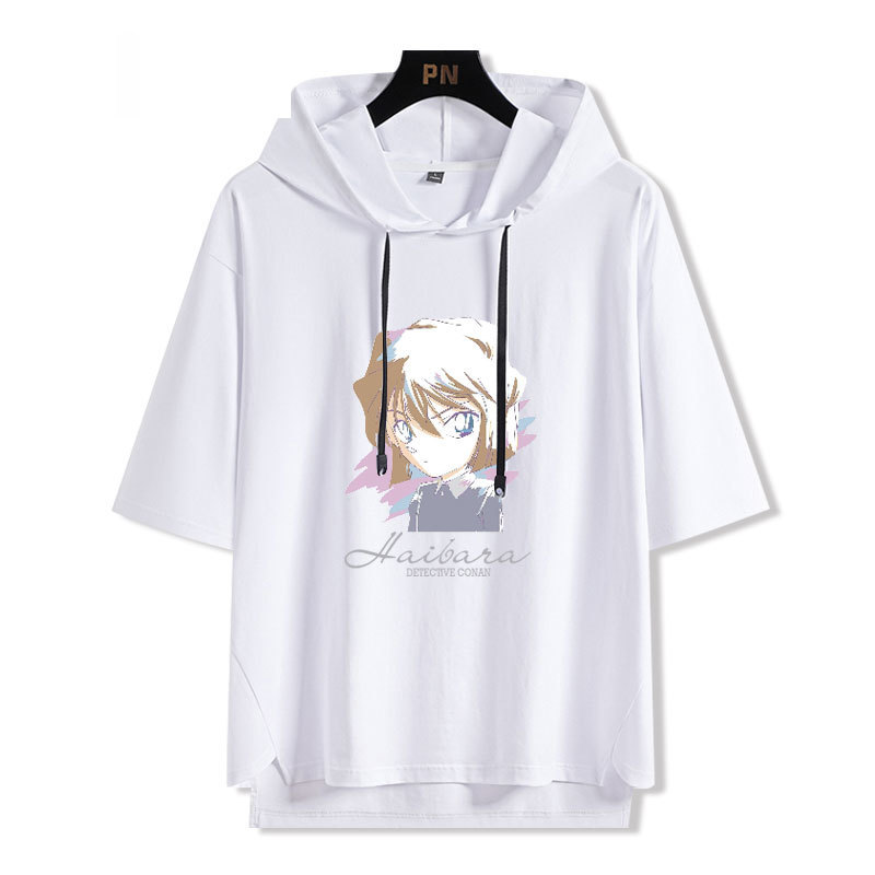 名偵探柯南 連帽短袖T恤-ZUIHANG SHOP