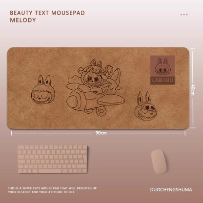 labubu拉布布 主題桌墊 布質滑鼠墊-ZUIHANG SHOP