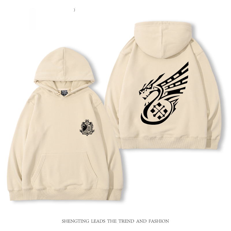 Monster Hunter Rise魔物獵人新款 親子情侶男女款連帽衛衣-ZUIHANG SHOP