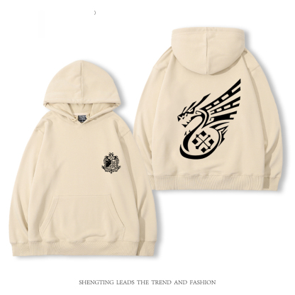 Monster Hunter Rise魔物獵人新款 親子情侶男女款連帽衛衣-ZUIHANG SHOP