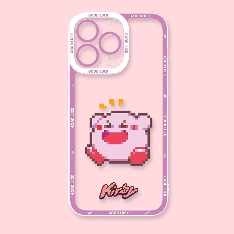 星之卡比天使眼透明防摔軟殼