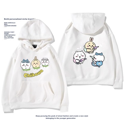 Chiikawa新款 親子情侶男女款連帽衛衣-ZUIHANG SHOP