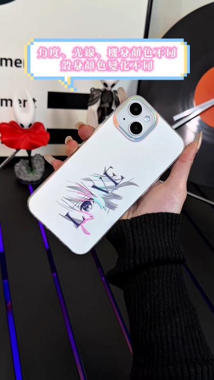 紫羅蘭永恆花園極光金手機殼