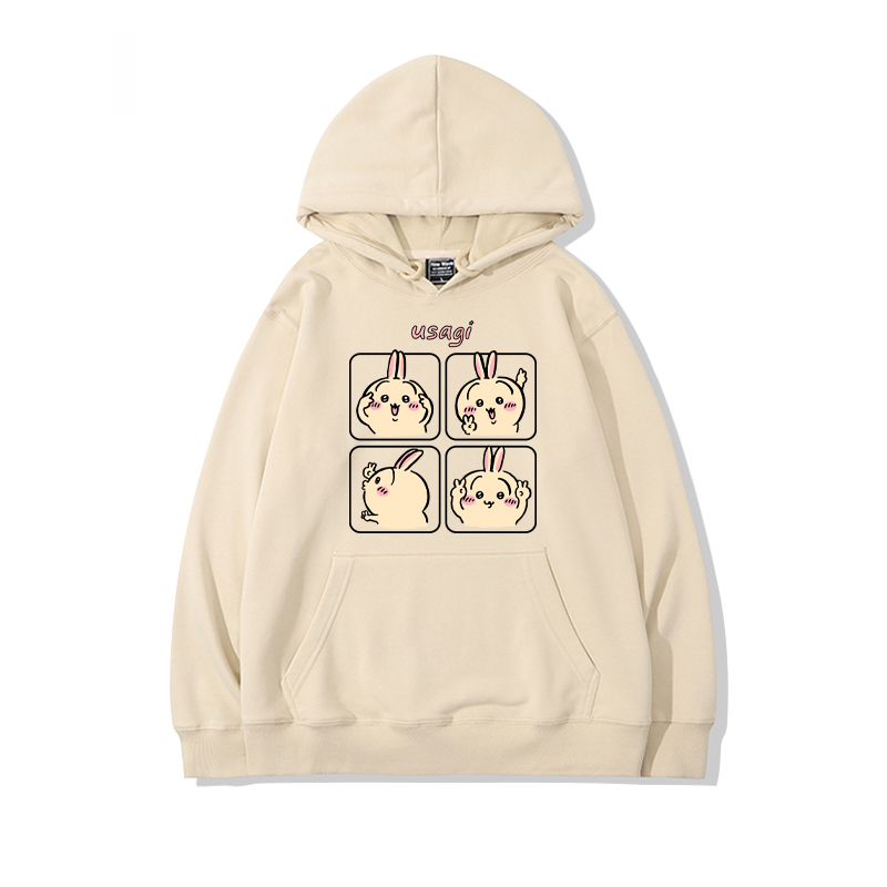 Chiikawa新款 親子情侶男女款連帽衛衣-ZUIHANG SHOP