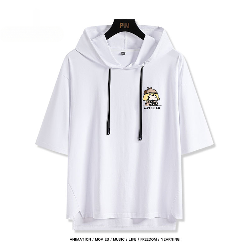 Vtuber Hololive新款 親子情侶男女款連帽短袖T恤-ZUIHANG SHOP