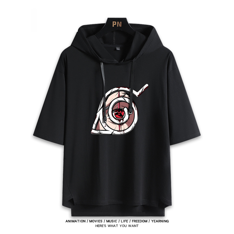 火影忍者 連帽短袖T恤