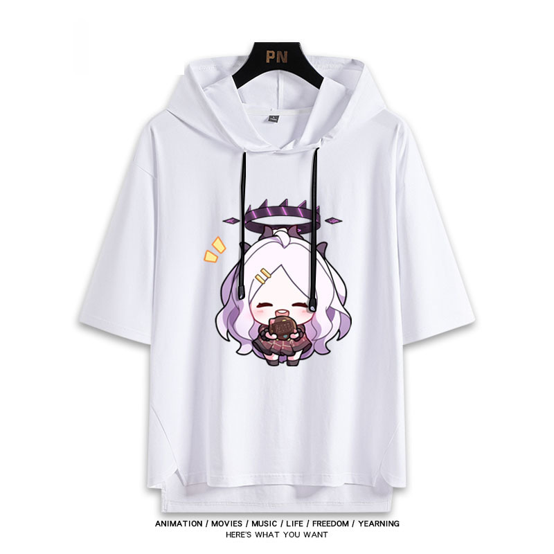 蔚藍檔案 連帽短袖T恤-ZUIHANG SHOP